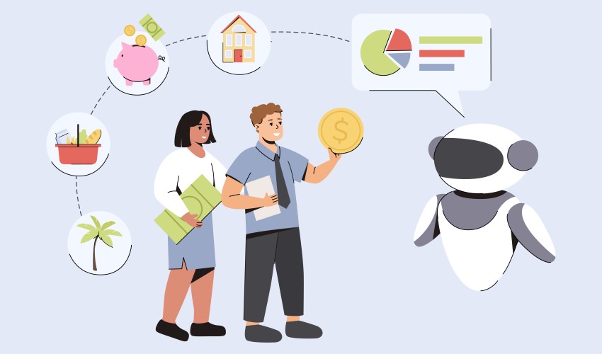 Components of machine learning in finance