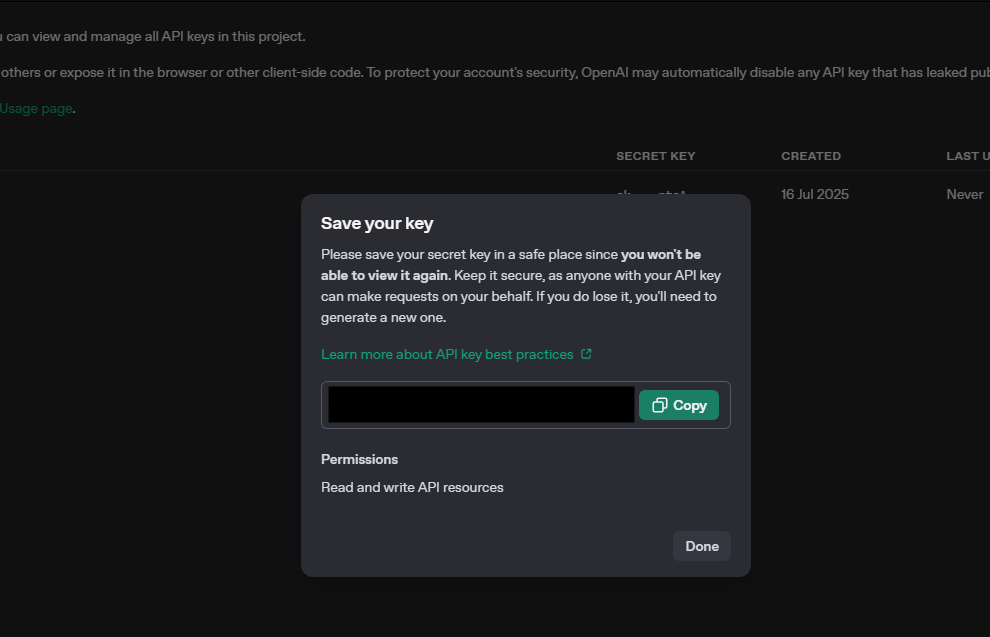 Fetching OpenAI API Keys to build AI Agents in n8n without coding