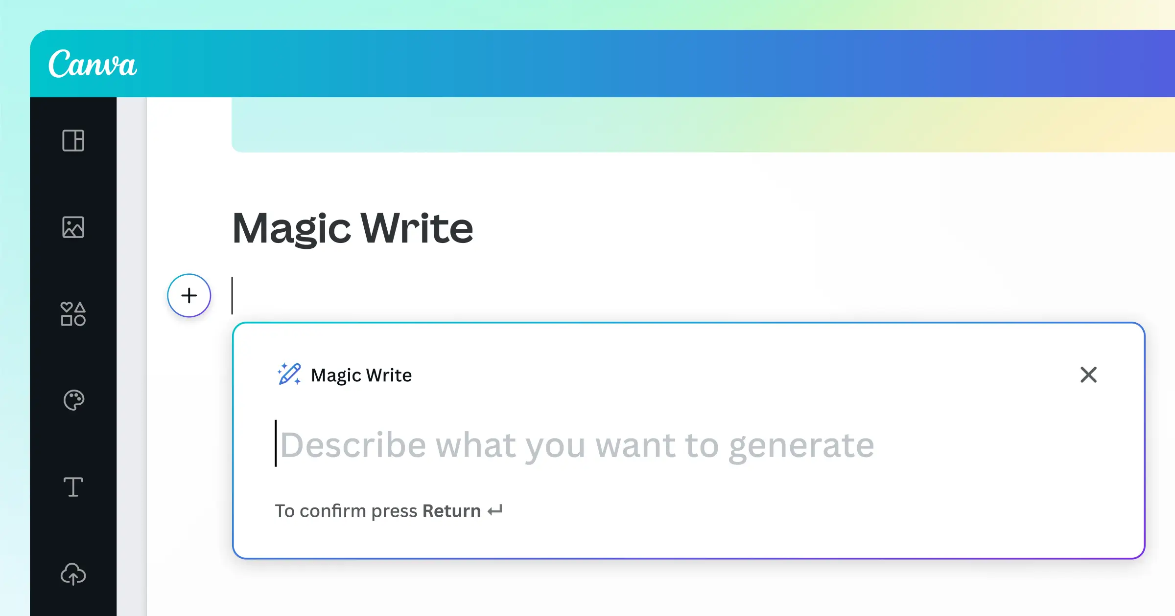 Canva Magic write for AI storytelling is one of the top ai skills