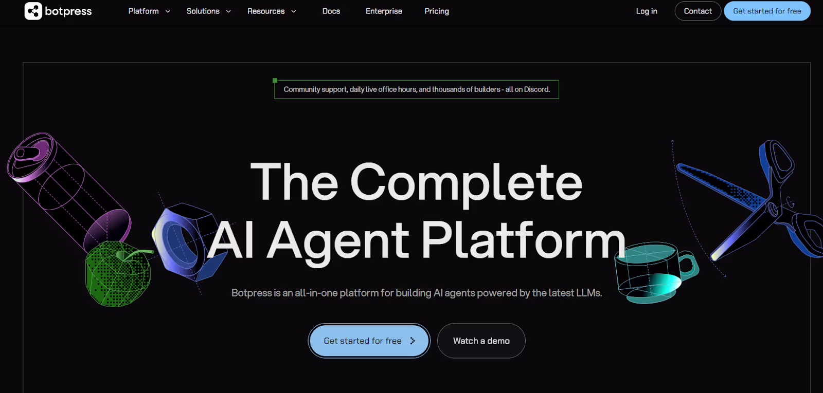 BotPress no code AI agent builder platfiorm