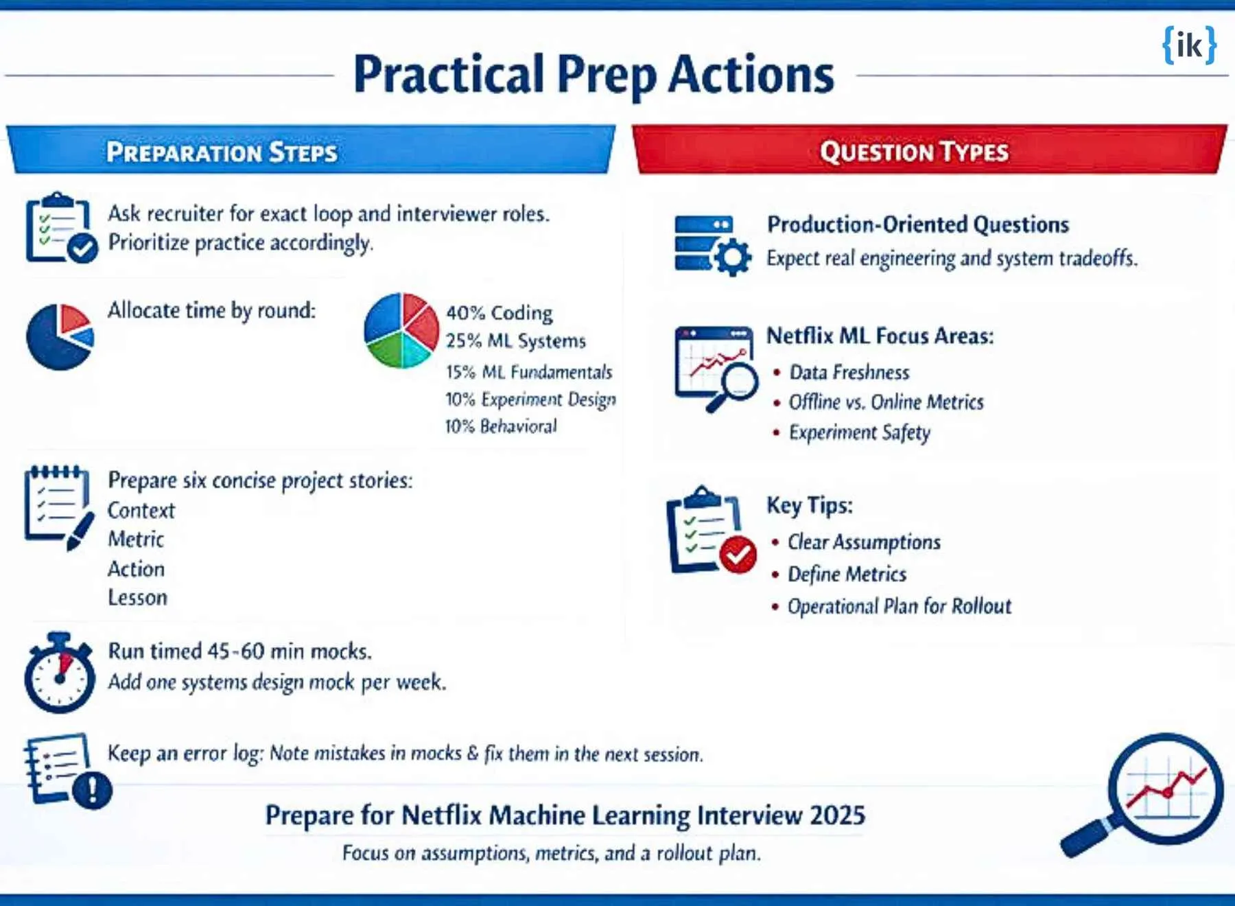 Netflix AI engineer interview prep tips