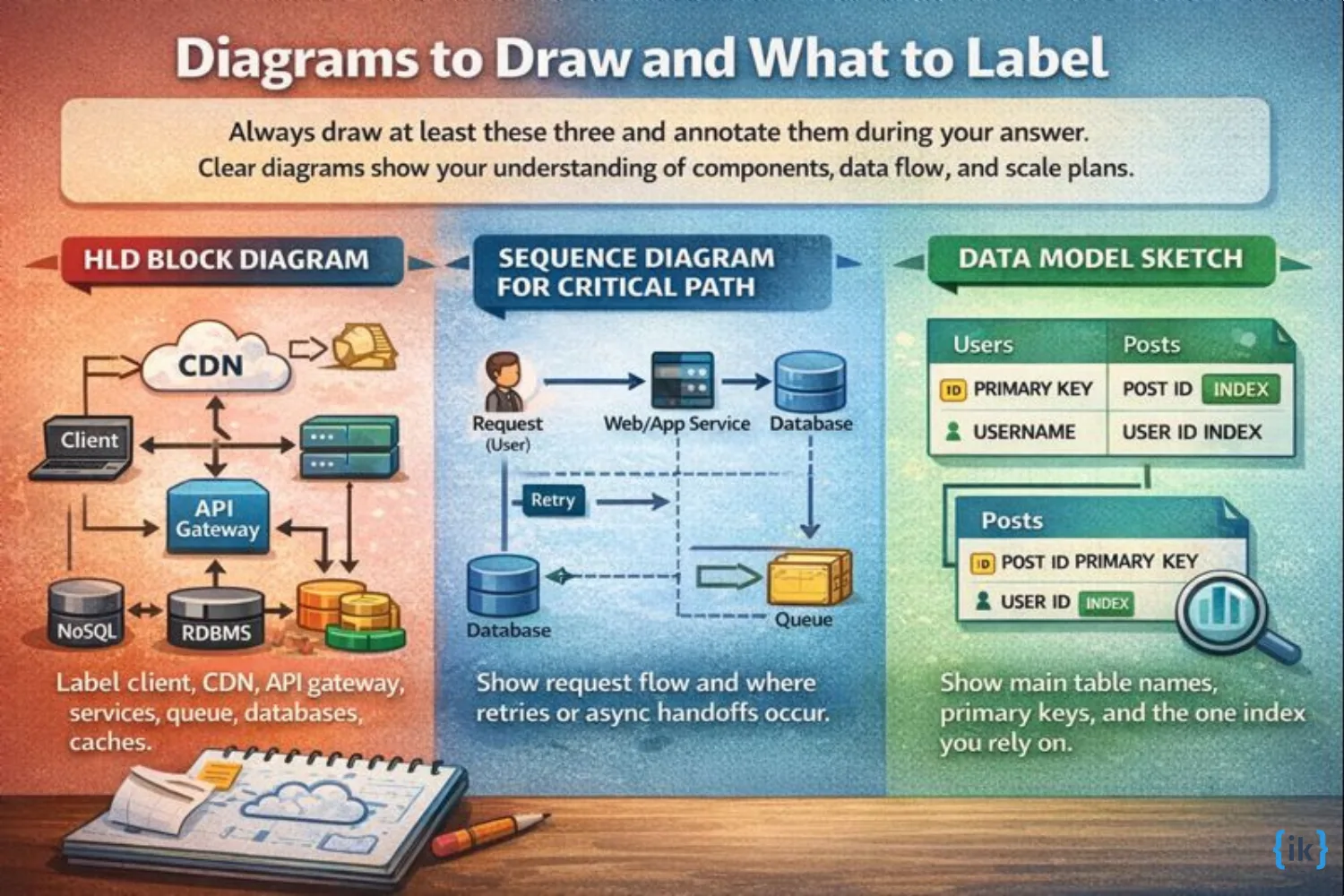 Diagrams to Draw and What to Label
