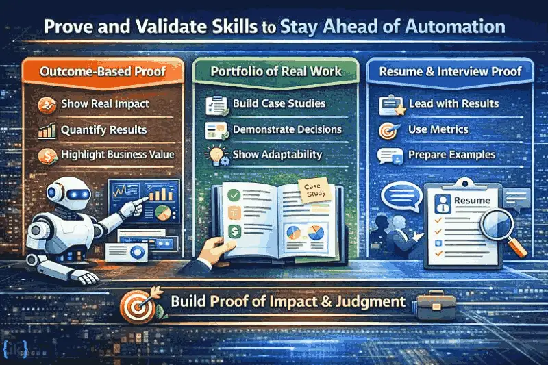 How to Prove and Validate Skills to Employers to Stay Ahead of Automation