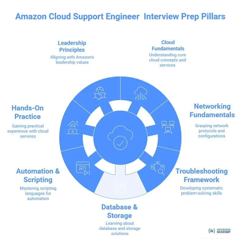 Seven Pillars for Amazon Cloud Support Engineer Interview Preparation