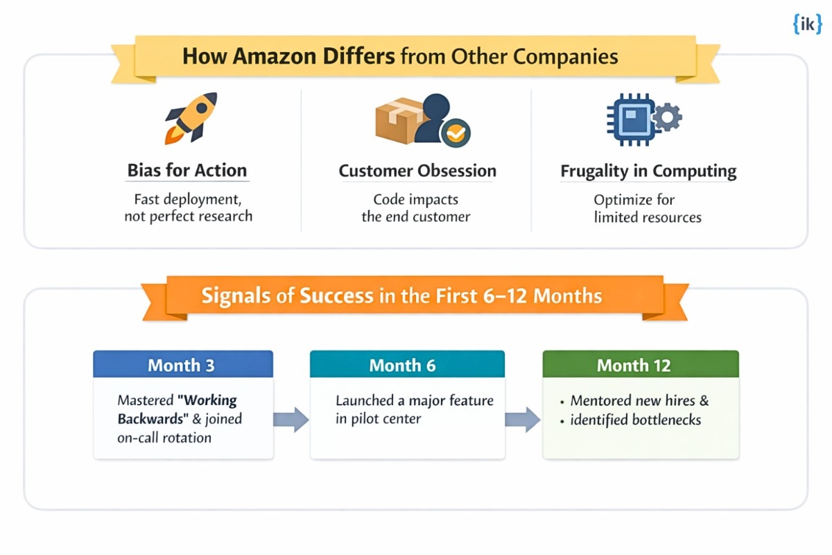 How Amazon differs